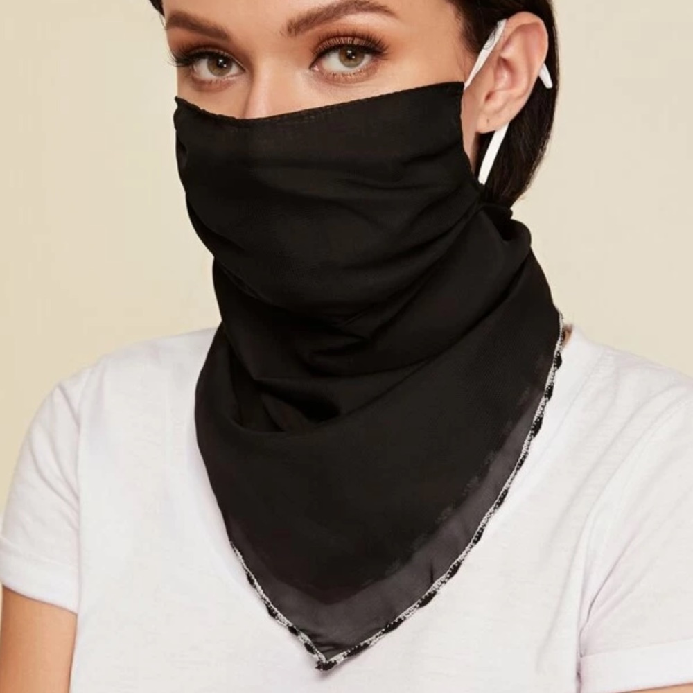 Black Face Mask / Scarf